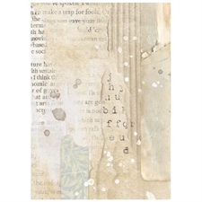 Stamperia A6 Rice Paper Backgrounds - Secret Diary